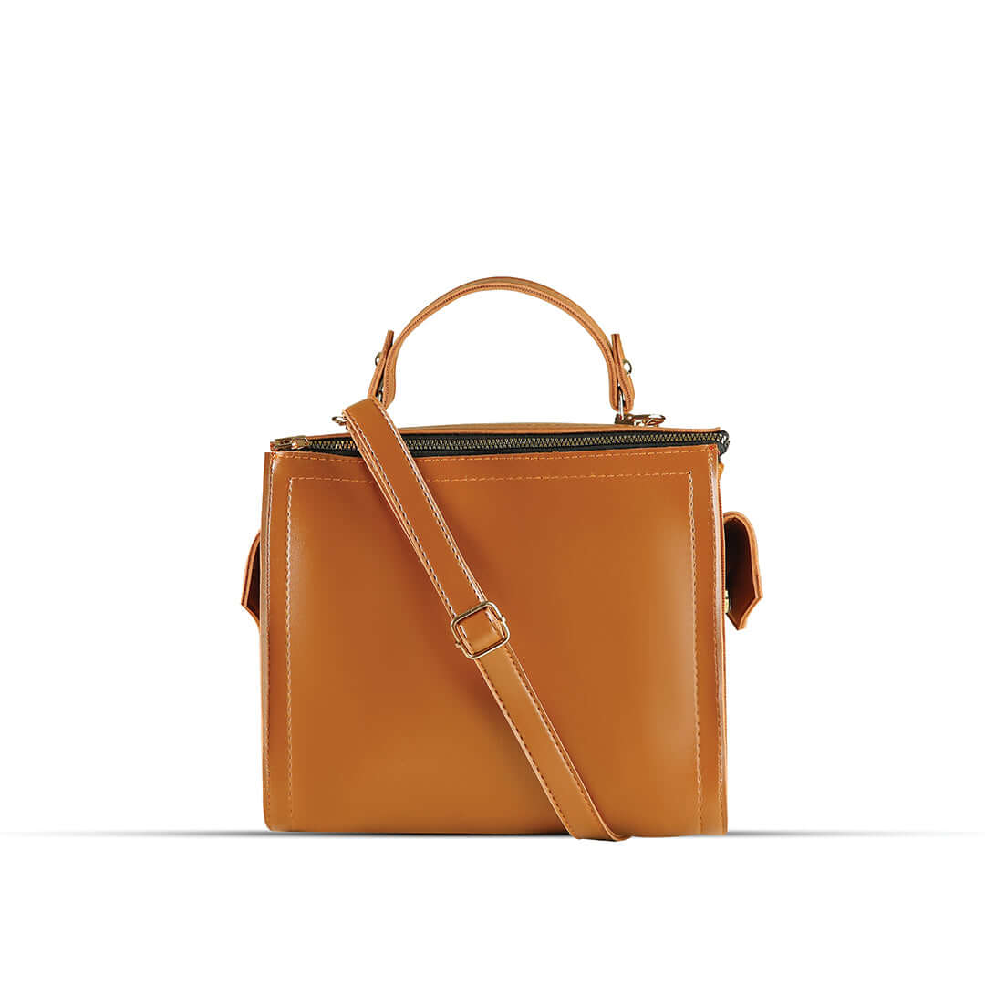 Barbara Brown women's shoulder bag in brown by Bag X