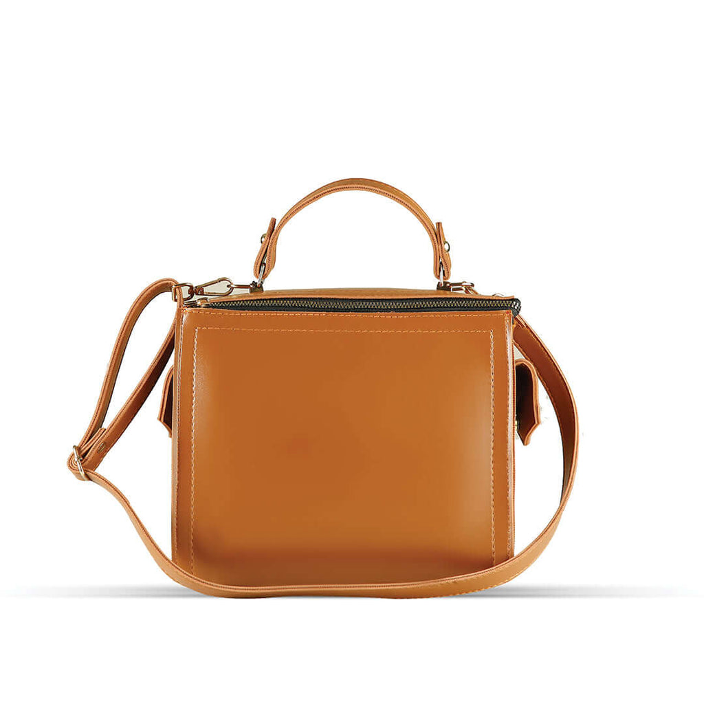 Barbara Brown women's shoulder bag in brown by Bag X