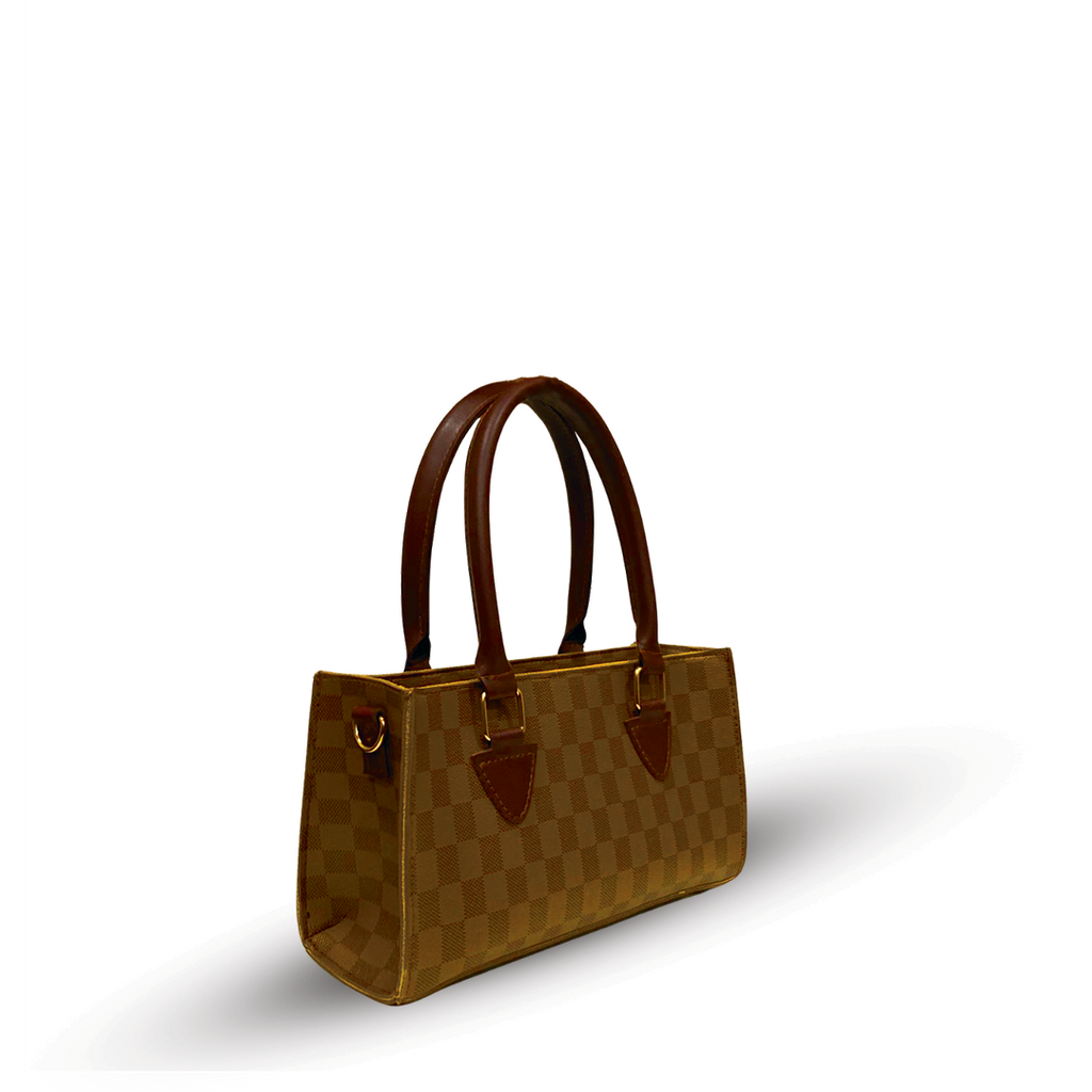 Mayfair Brown women's shoulder bag in brown by Bag X