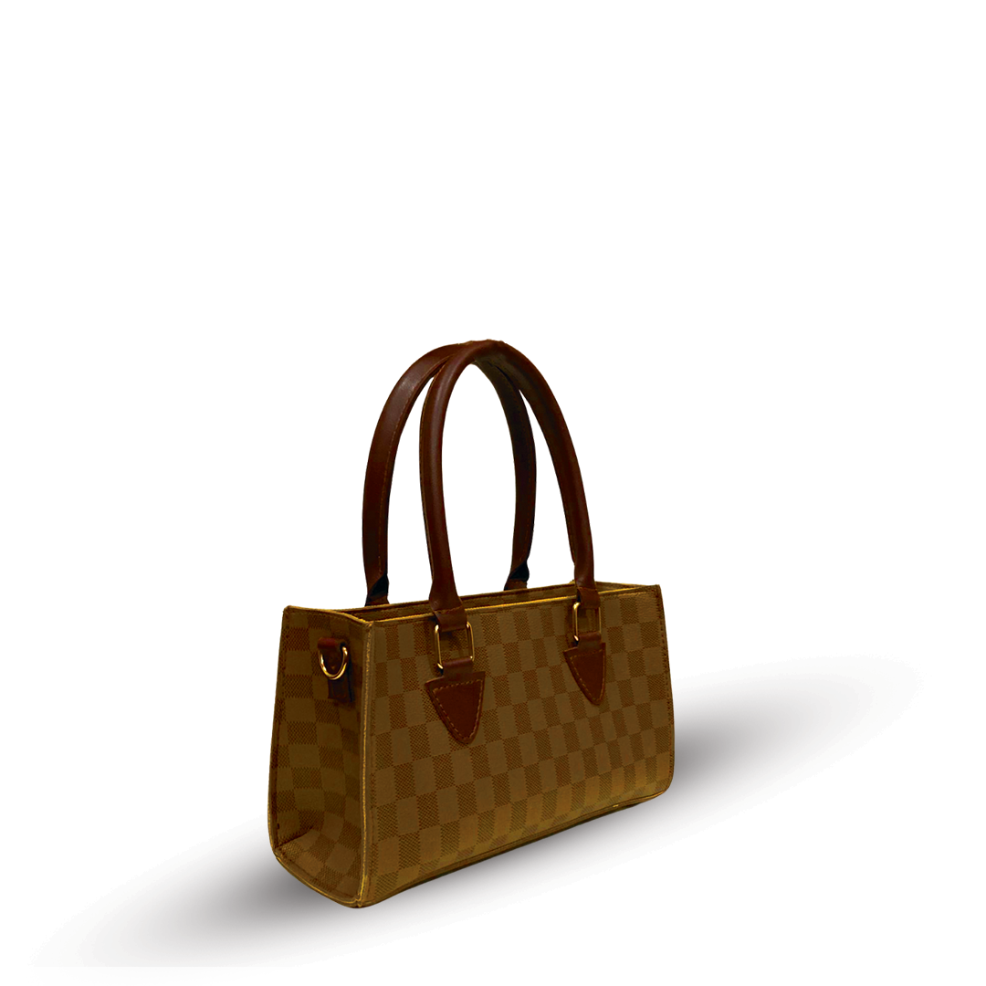 Mayfair Brown women's shoulder bag in brown by Bag X