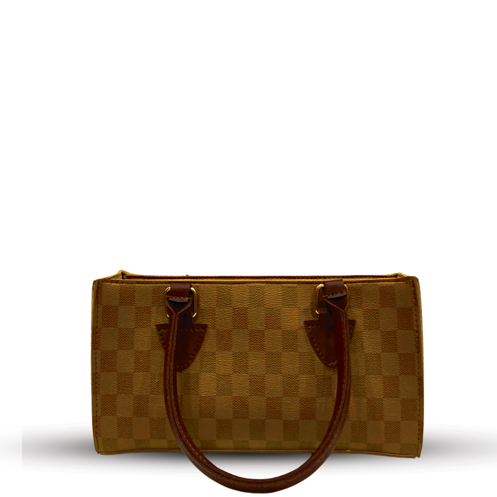 Mayfair Brown women's shoulder bag in brown by Bag X