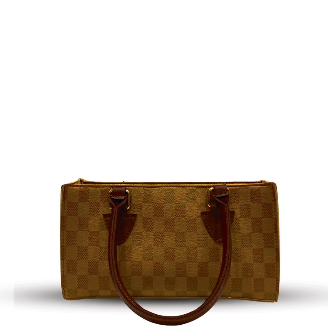 Mayfair Brown women's shoulder bag in brown by Bag X
