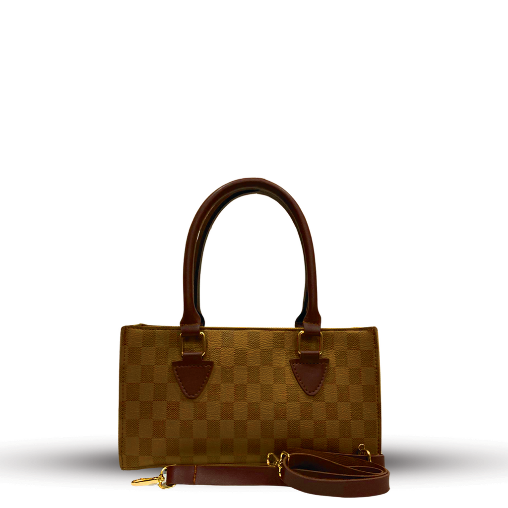 Mayfair Brown women's shoulder bag in brown by Bag X