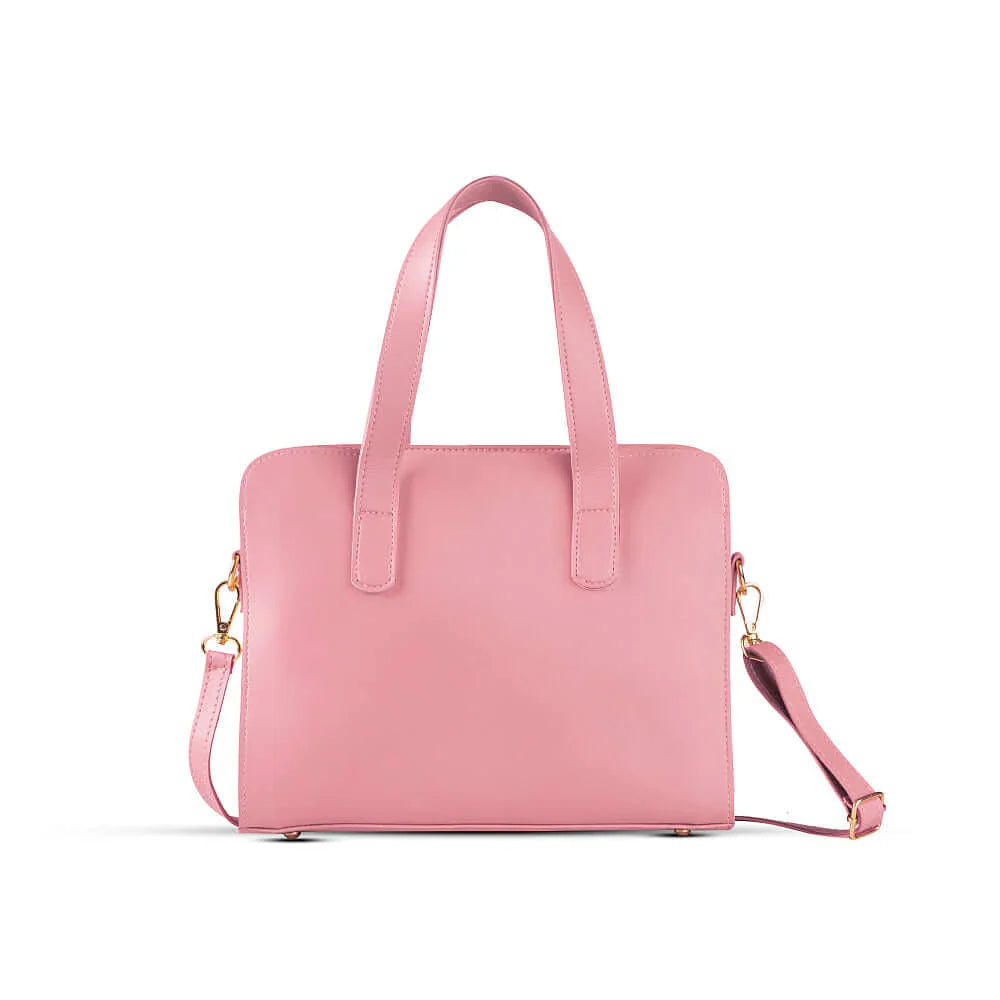 Hazel 3 Pcs Pink women's handbag in pink by Bag X