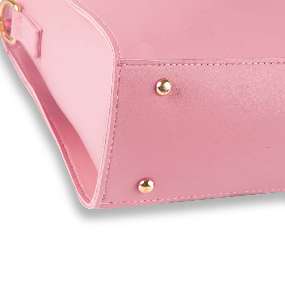 Hazel 3 Pcs Pink women's handbag in pink by Bag X