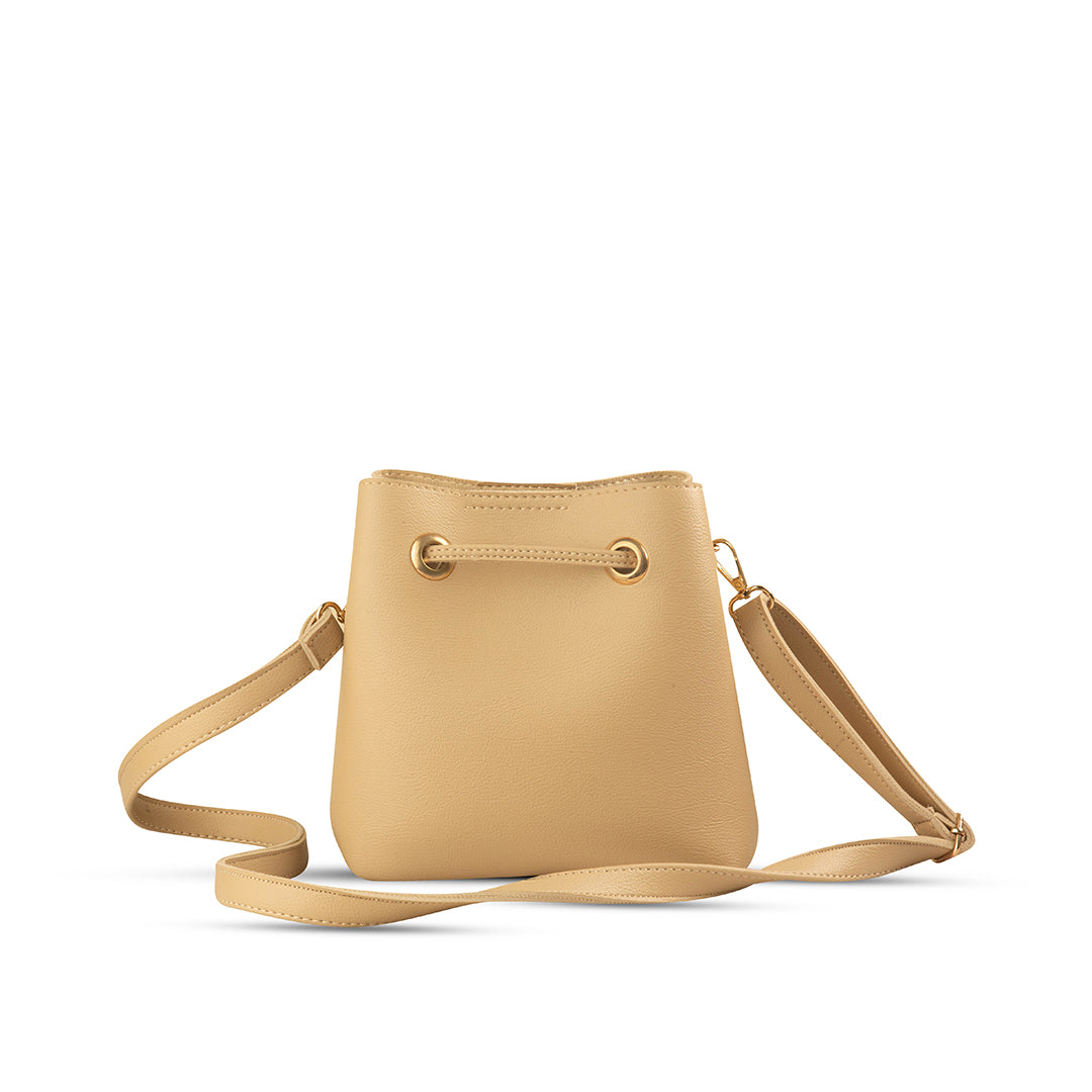 Kelly Beige women's shoulder bag in beige by Bag X