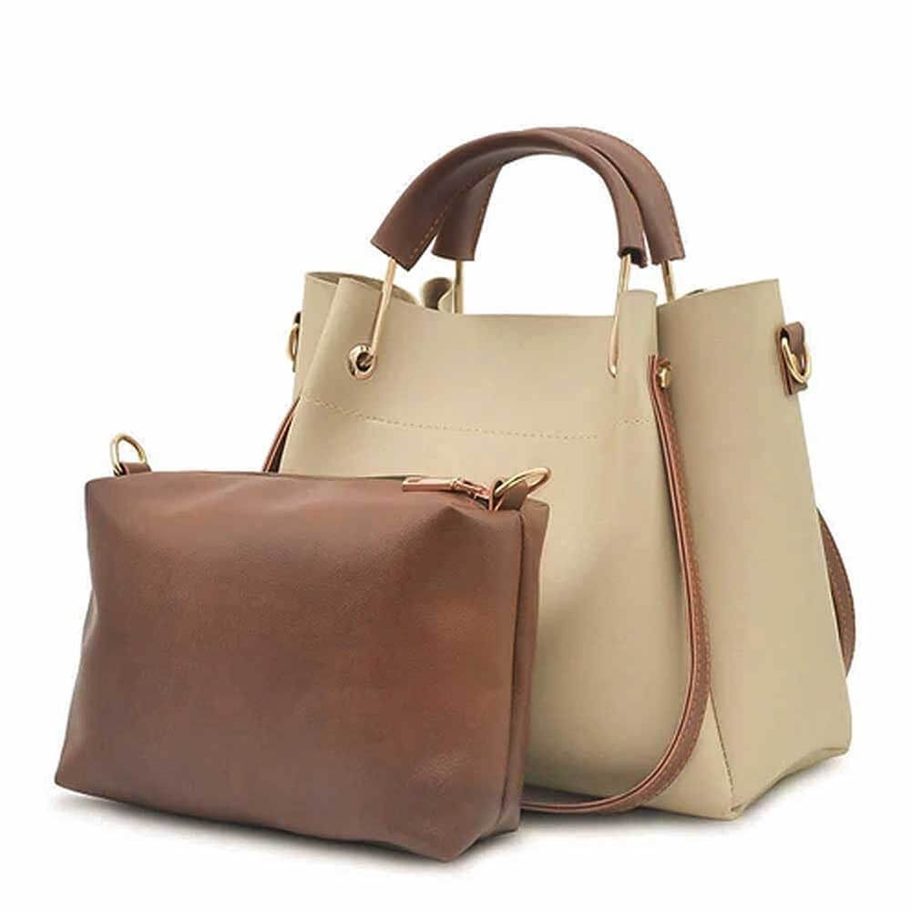 Georgia Beige women's handbag in beige by Bag X