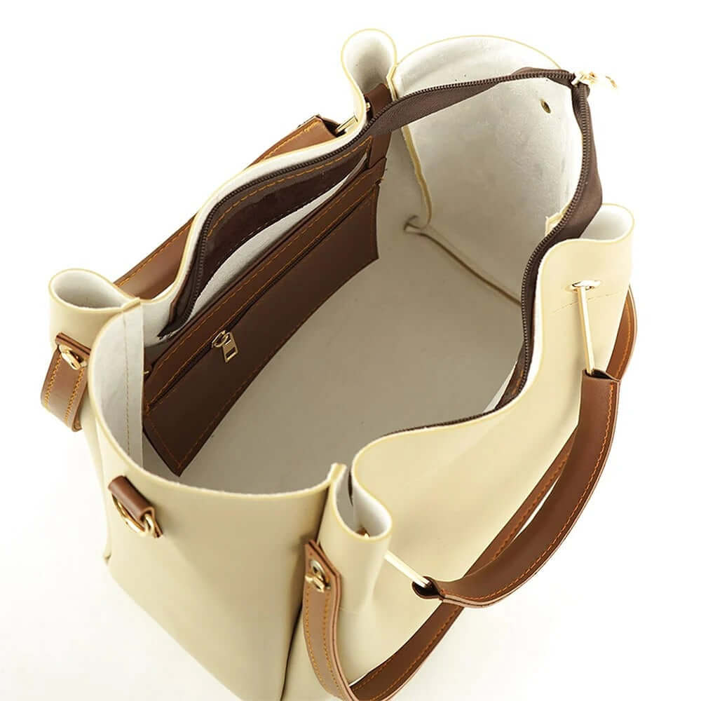 Georgia Beige women's handbag in beige by Bag X