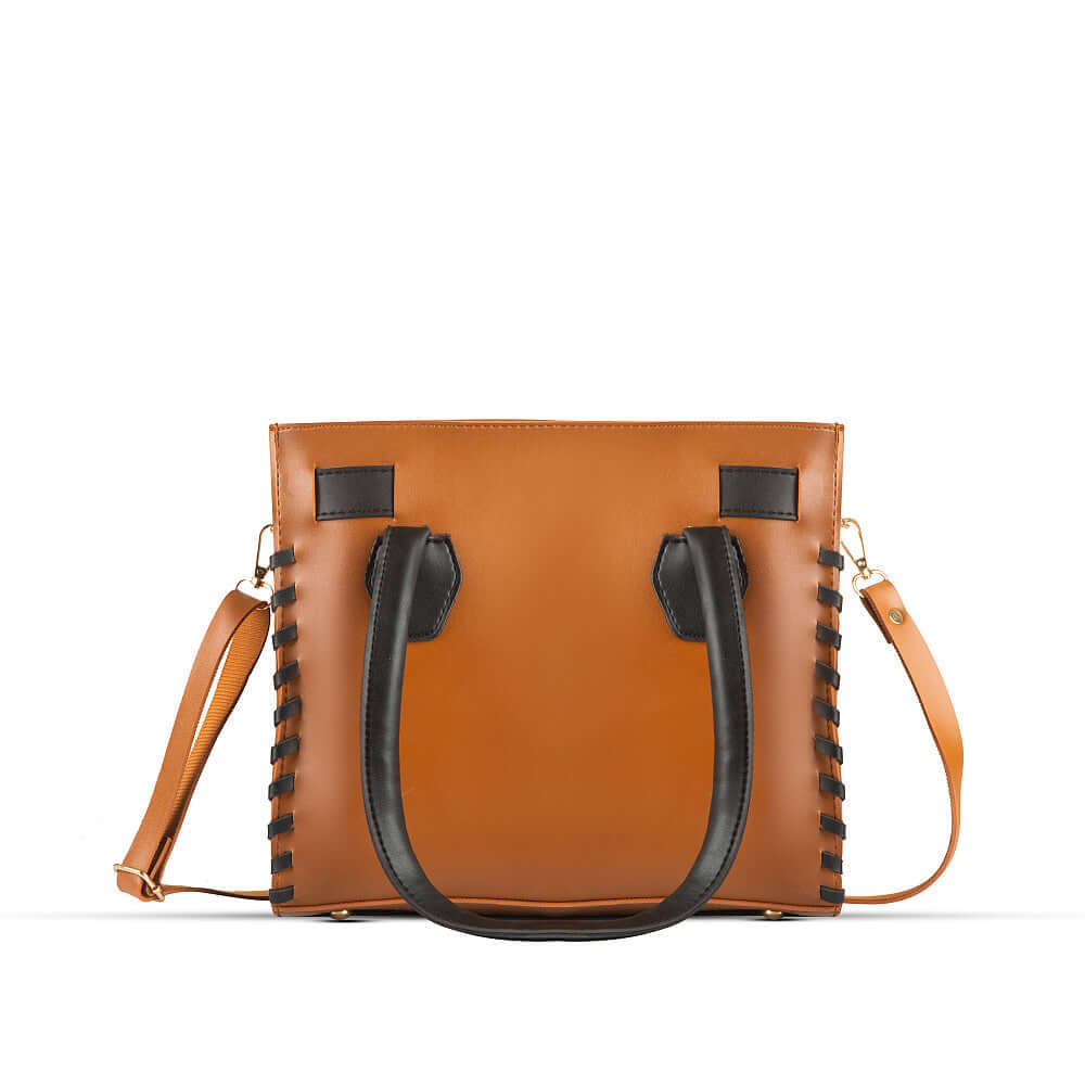 Mingle Brown women's handbag in brown by Bag X