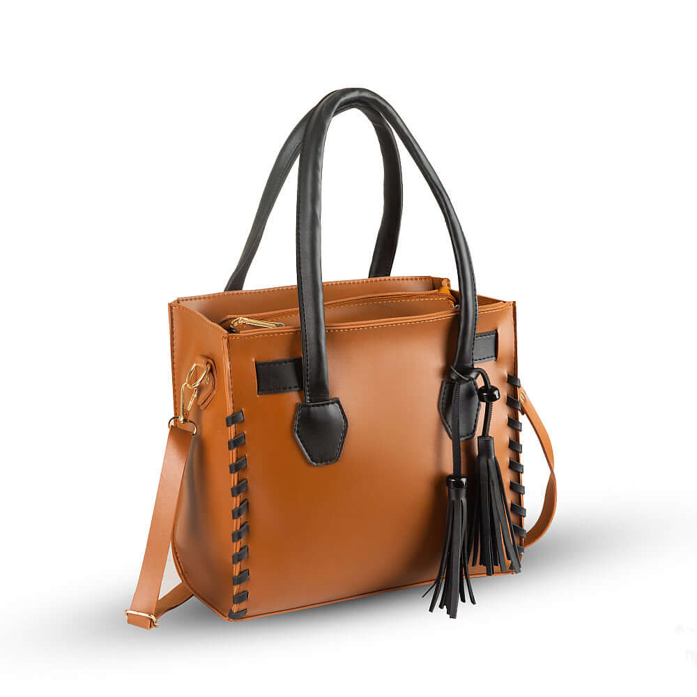 Mingle Brown women's handbag in brown by Bag X