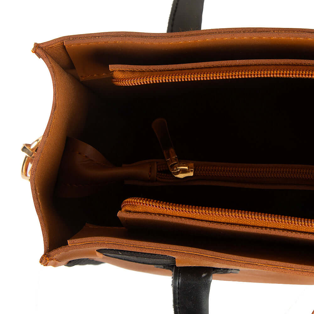 Mingle Brown women's handbag in brown by Bag X
