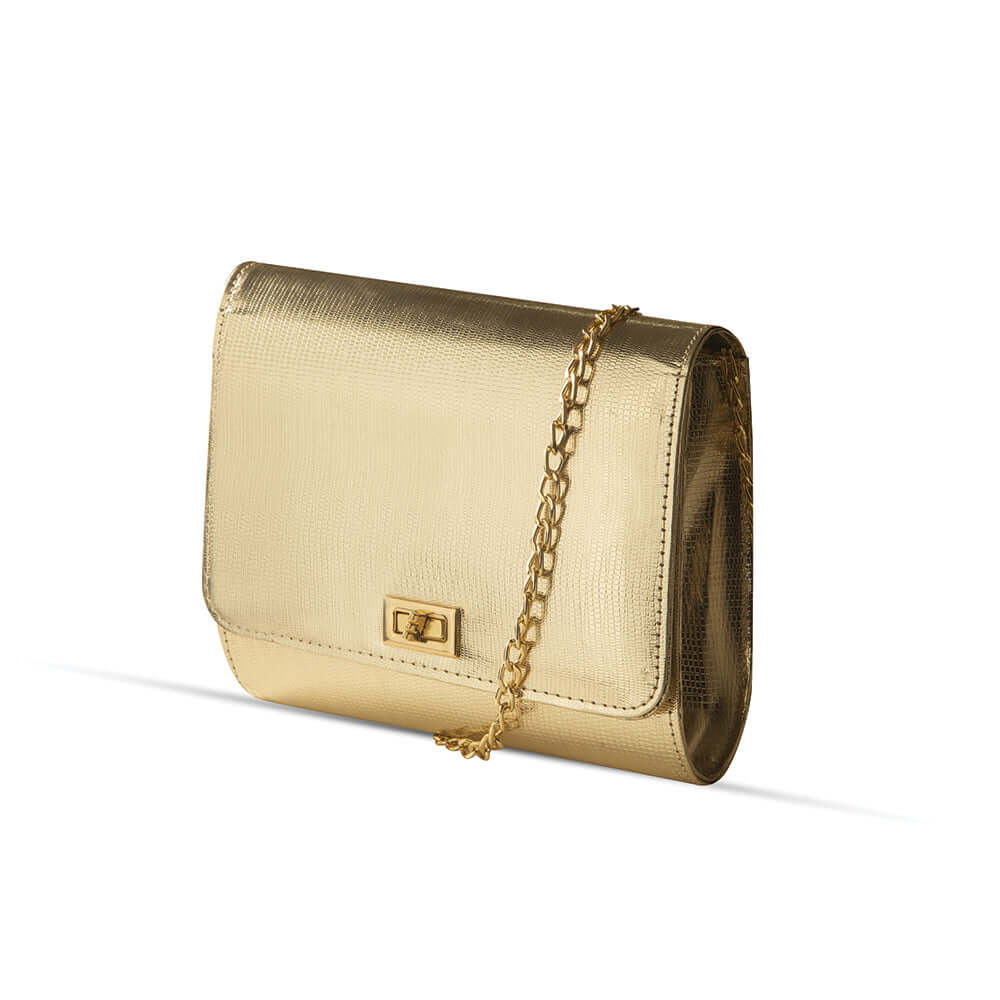 Charm Gold women's handbag in gold by Bag X