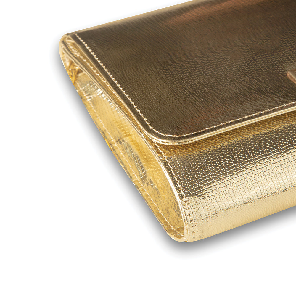 Charm Gold women's handbag in gold by Bag X