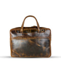 Premium Leather Laptop Bag Brown women's laptop & office bag in brown by Bag X
