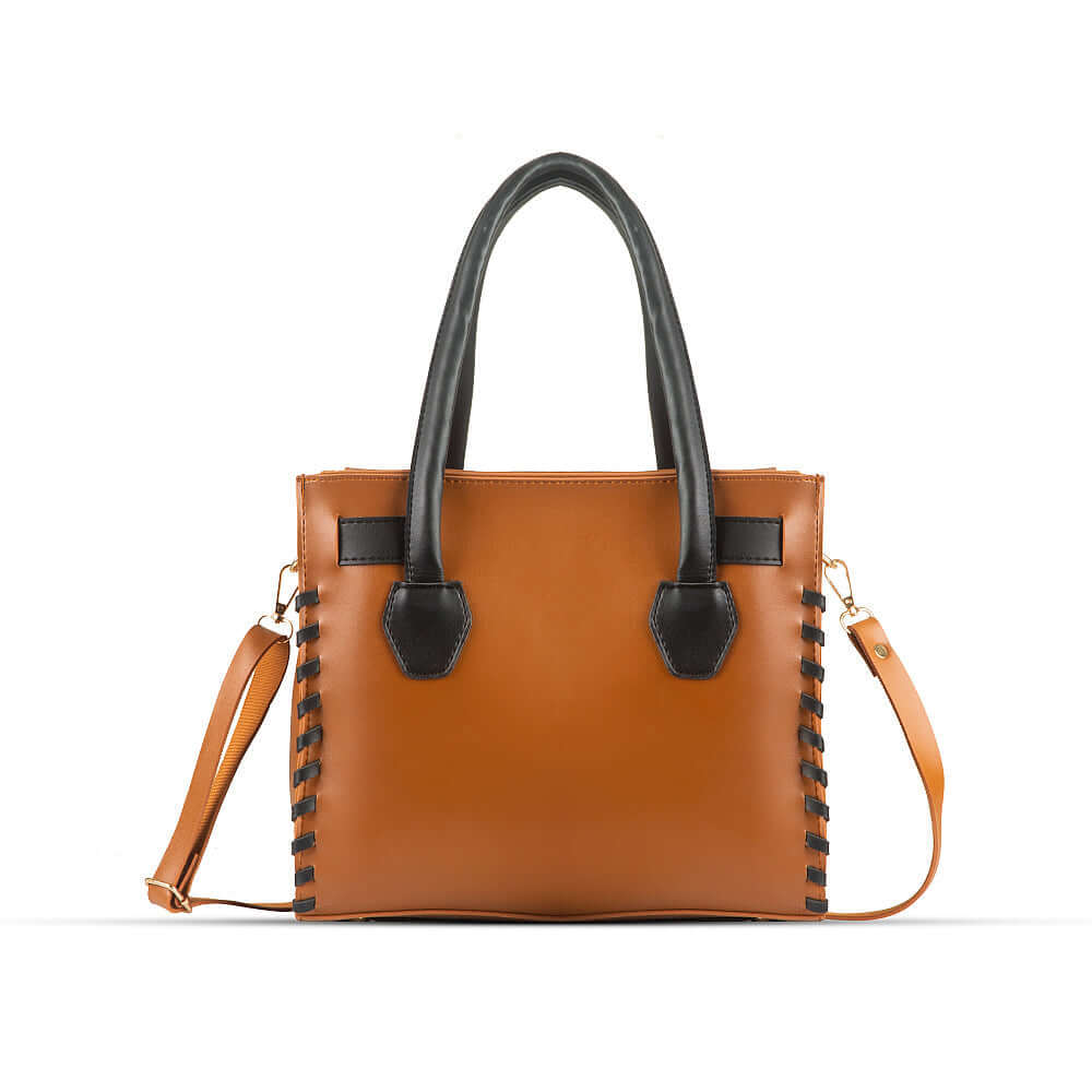 Mingle Brown women's handbag in brown by Bag X
