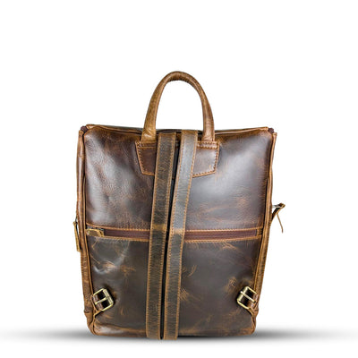 Premium Leather Back Packer