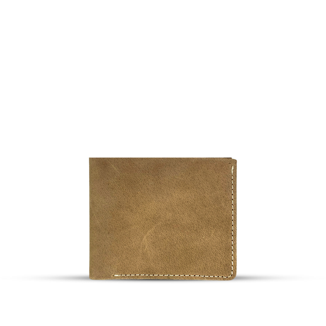 Leather Wallet Nubuck Beige women's wallet & clutch in beige by Bag X