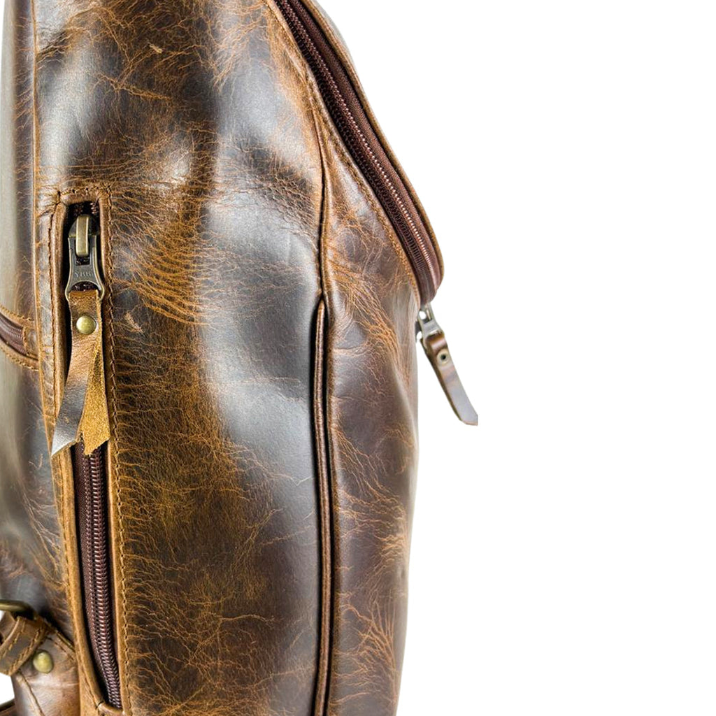 Premium Leather Back Packer