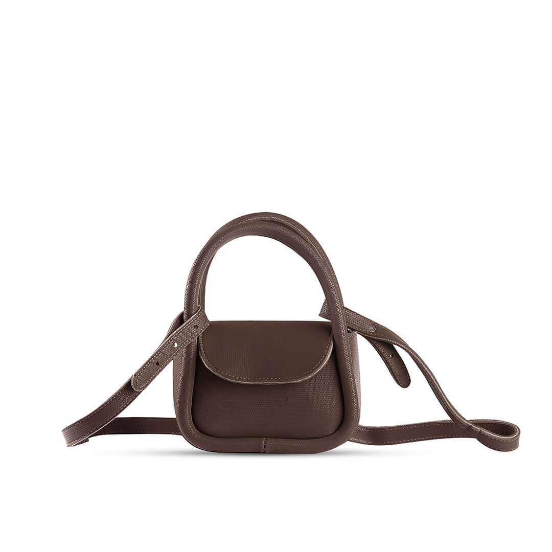 Nemo Choco women's crossbody bag in choco by Bag X
