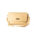 Vesper Beige women's shoulder bag in beige by Bag X