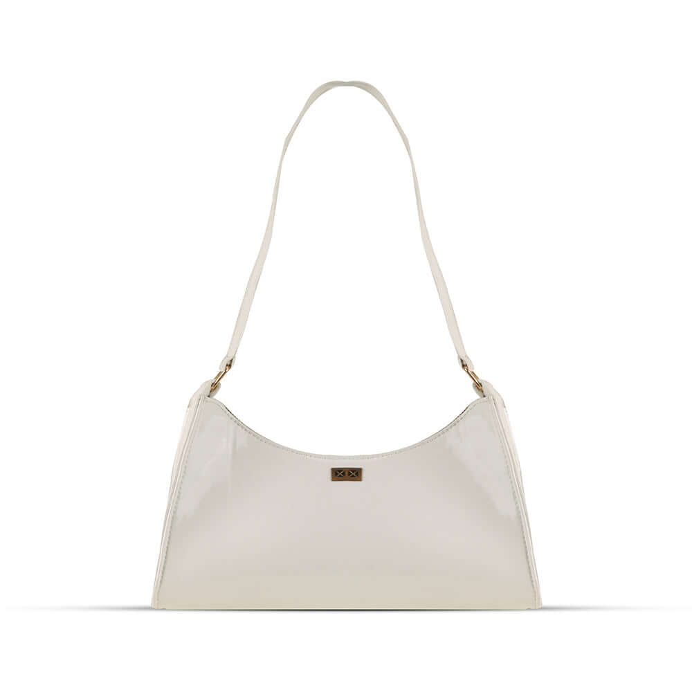 Lark White - Leftover women's handbag in white by Bag X
