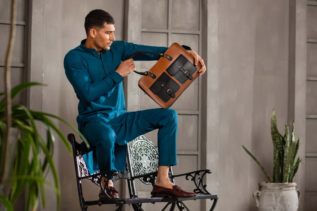 VINTAGE LAPTOP BAG - Bag X