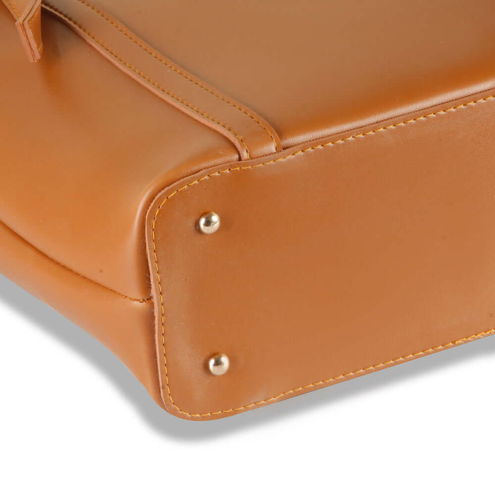 June Brown - Leftover women's crossbody bag in brown by Bag X