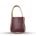 Loop Maroon - Leftover women's handbag in maroon by Bag X