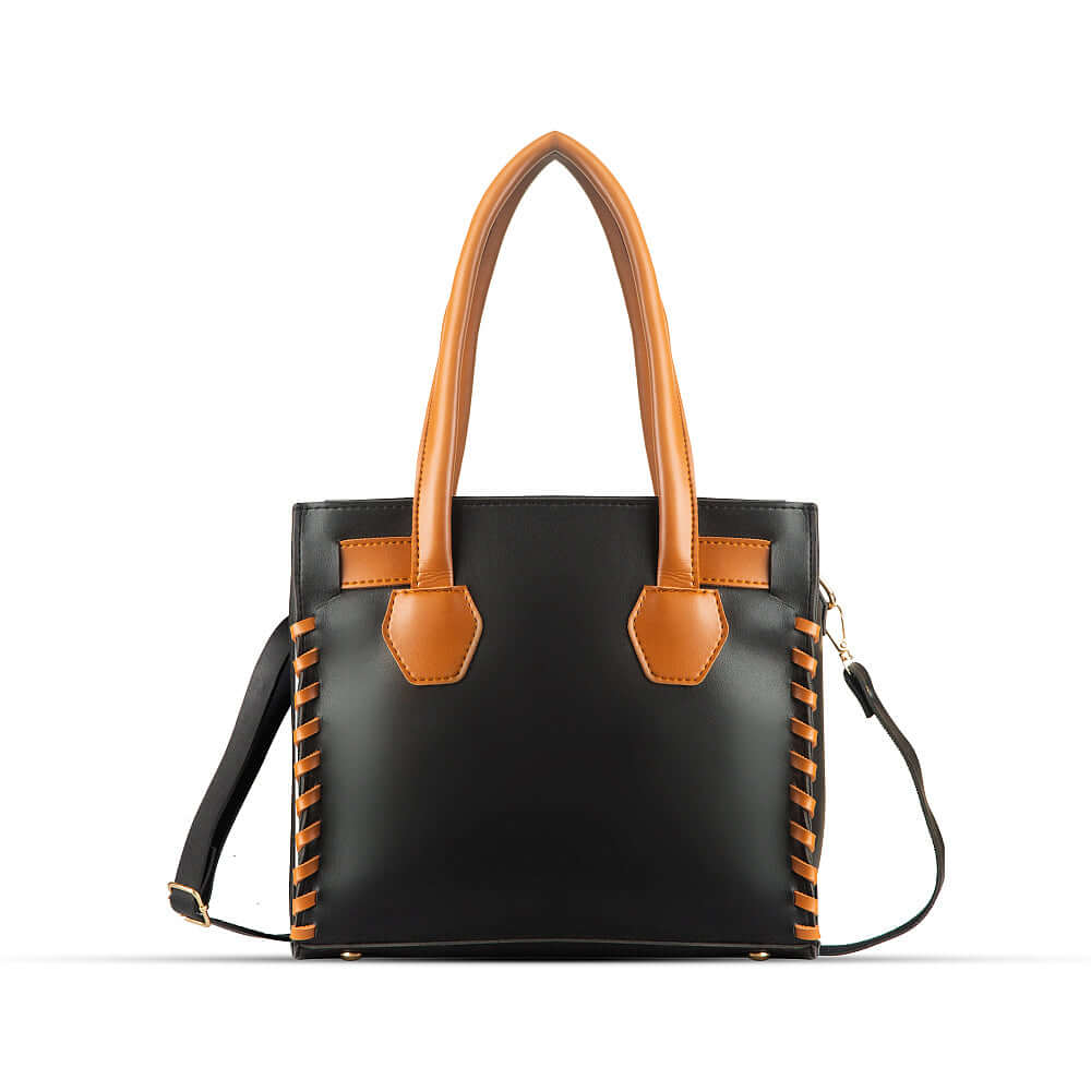 Mingle Black women's handbag in black by Bag X