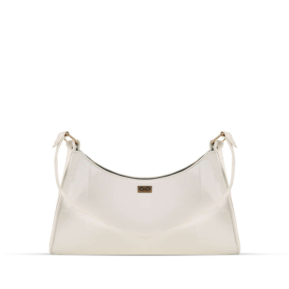 Lark White - Leftover women's handbag in white by Bag X