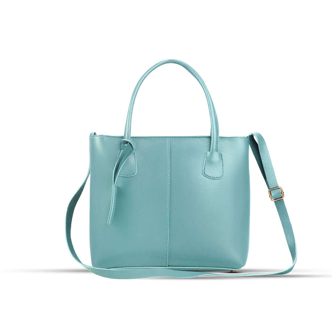 Dove Aqua Green - Leftover women's handbag in green by Bag X
