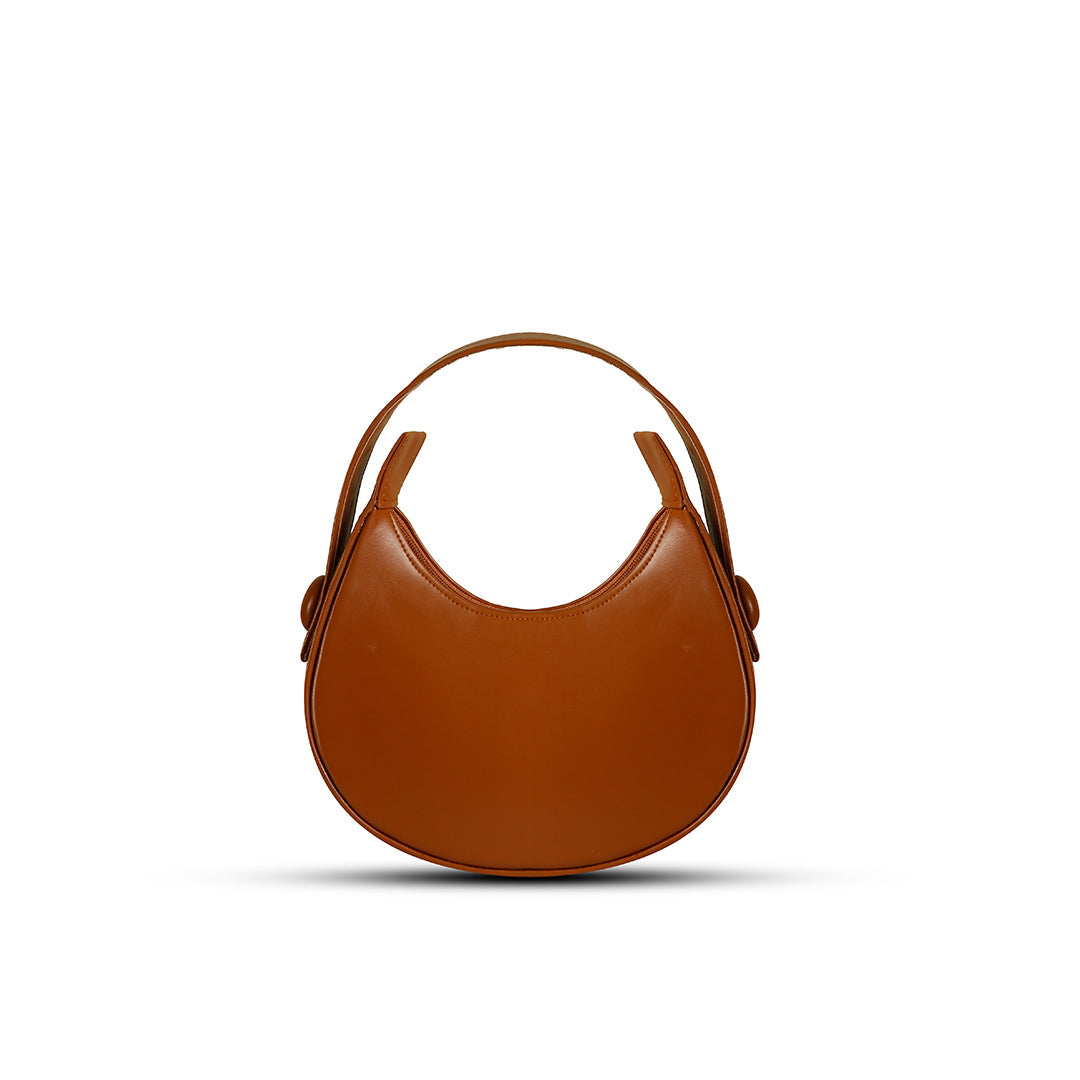 Ginny Brown women's shoulder bag in brown by Bag X