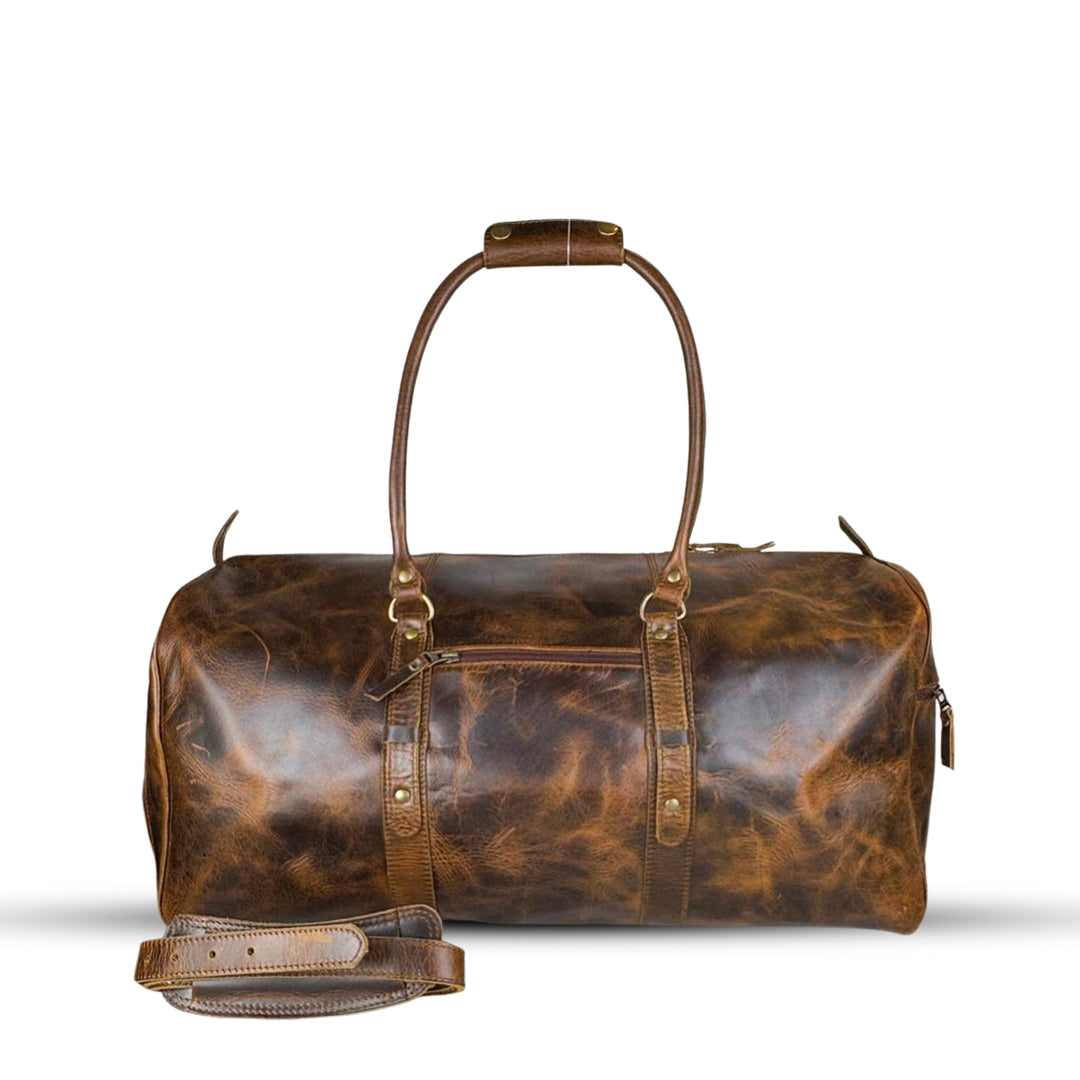 Premium leather duffle Bag 22 "