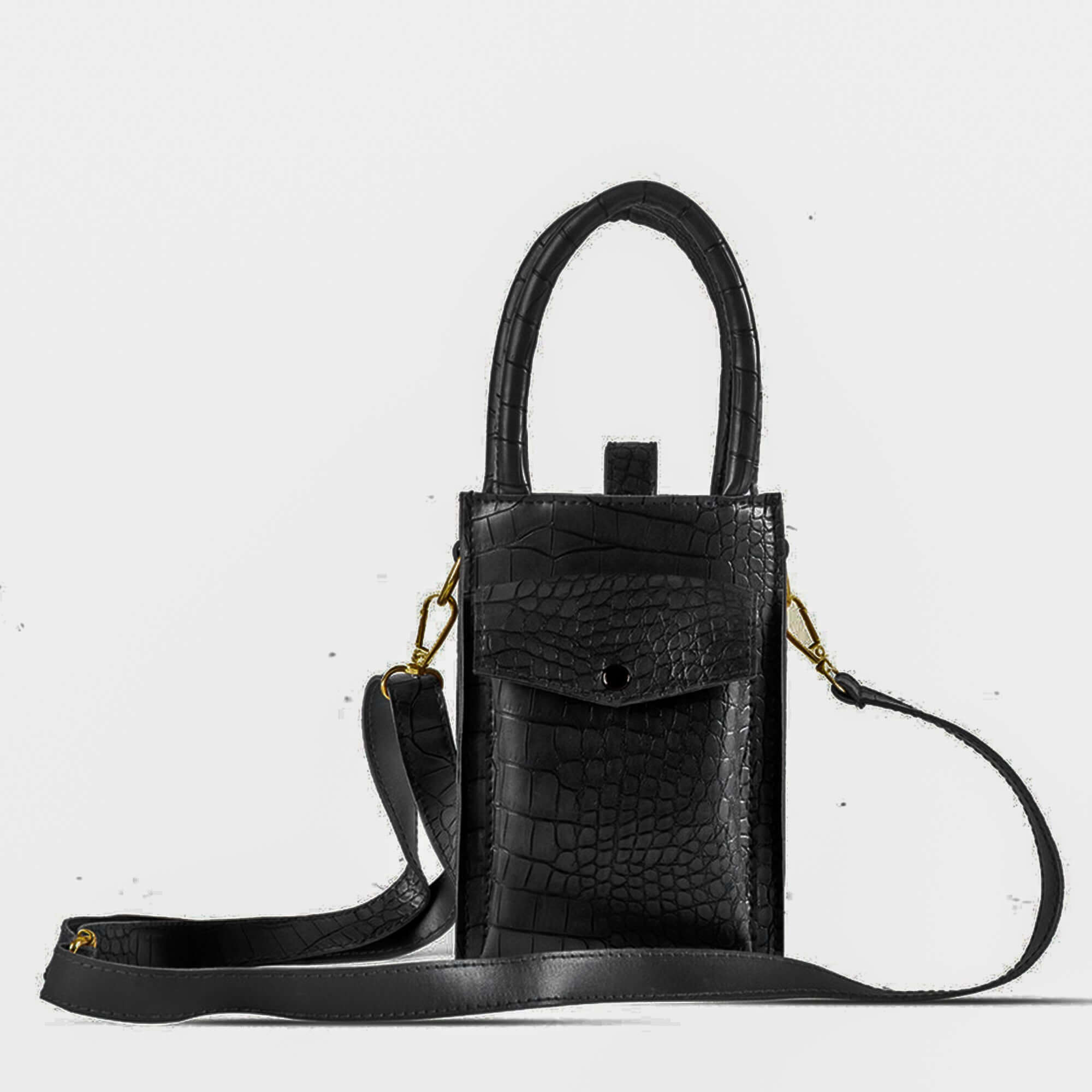 Bliss Black women's crossbody bag in black by Bag X