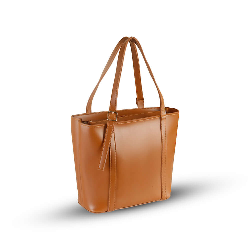 June Brown - Leftover women's crossbody bag in brown by Bag X