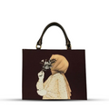 Mini Shein Choco women's shoulder bag in choco by Bag X