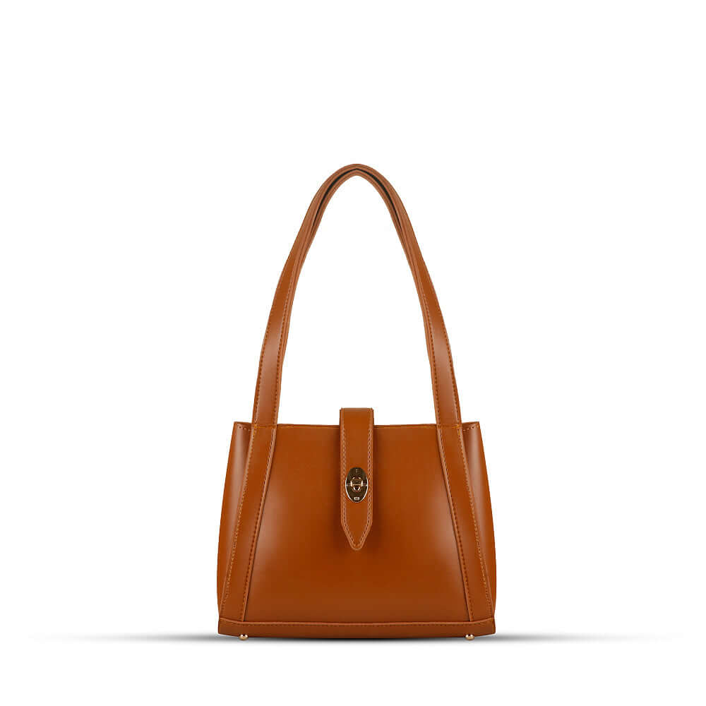 Mia Brown women's handbag in brown by Bag X