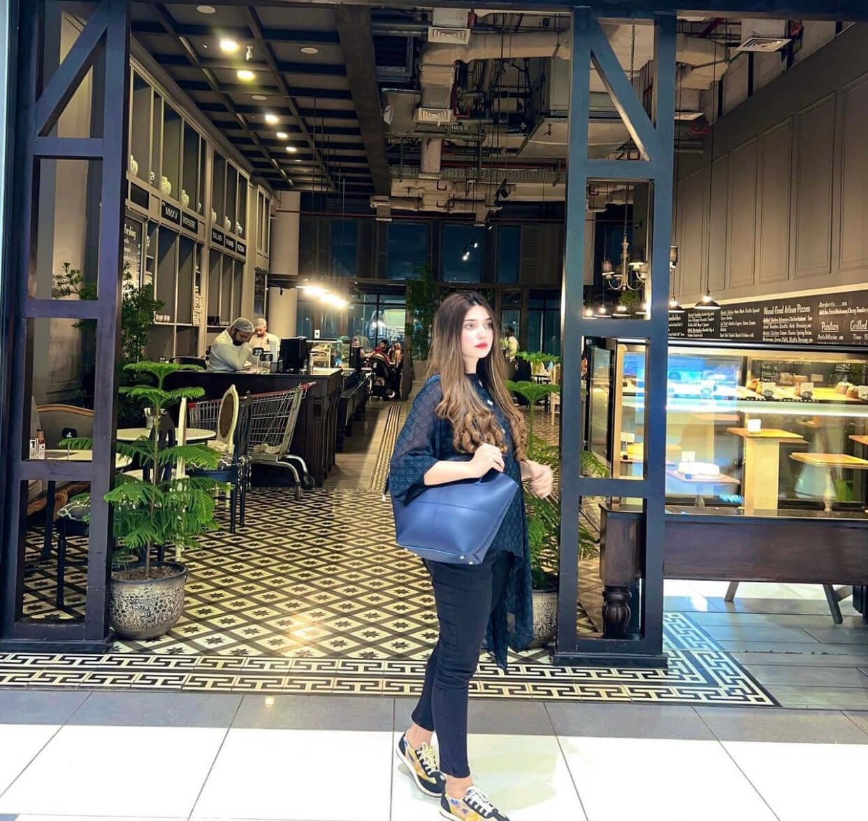 TOTE SHOULDER BLUE - Bag X