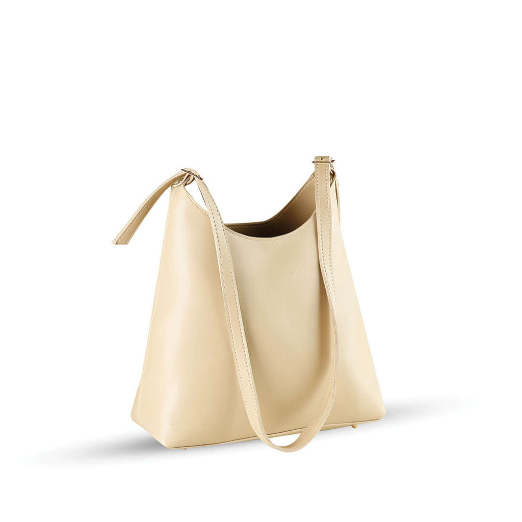 Monica Beige women's tote bag in beige by Bag X
