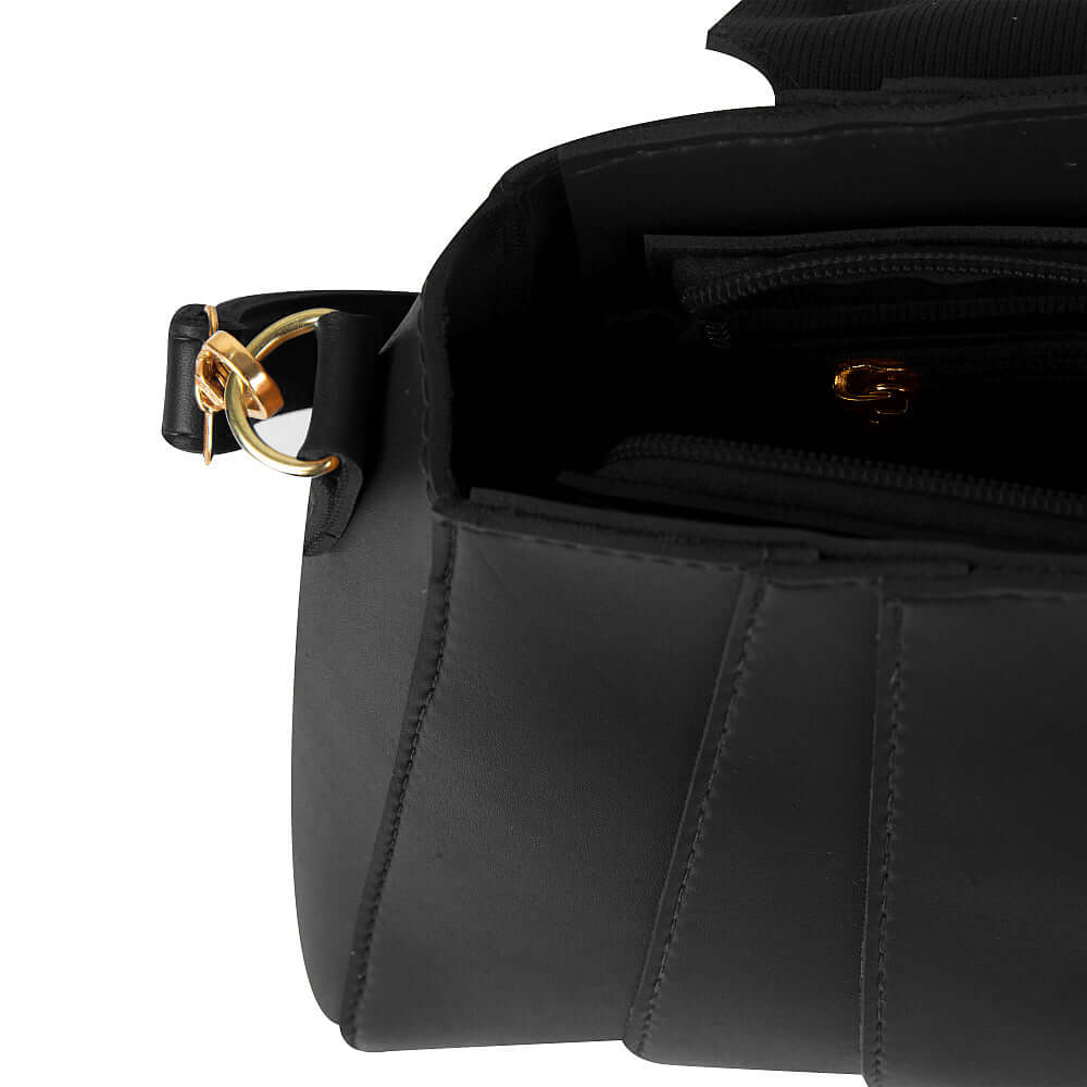 Opal Black - Leftover women's handbag in black by Bag X