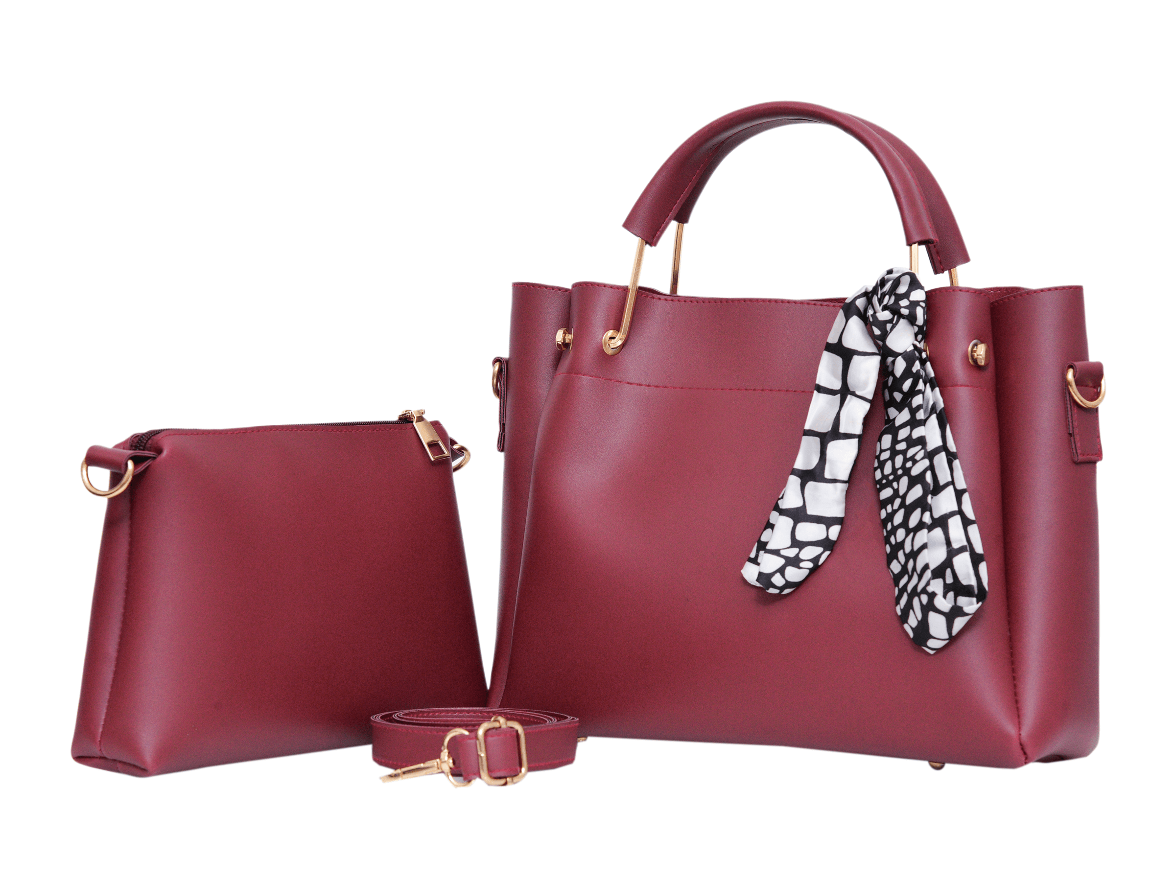 Moscow Maroon women's crossbody bag in maroon by Bag X