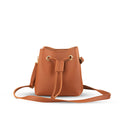 Kelly Brown women's shoulder bag in brown by Bag X