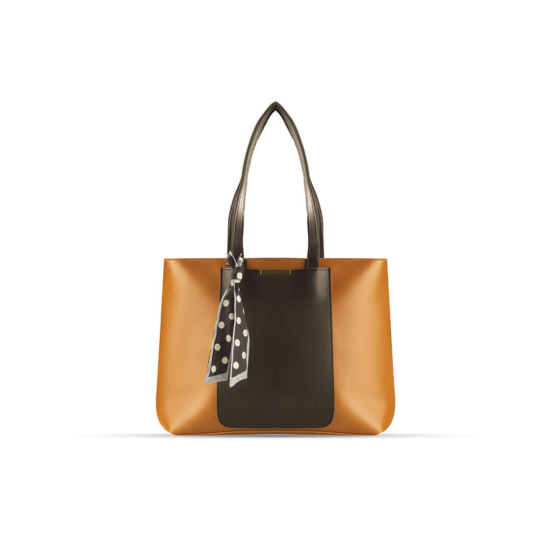 Jasmine Brown women's tote bag in brown by Bag X