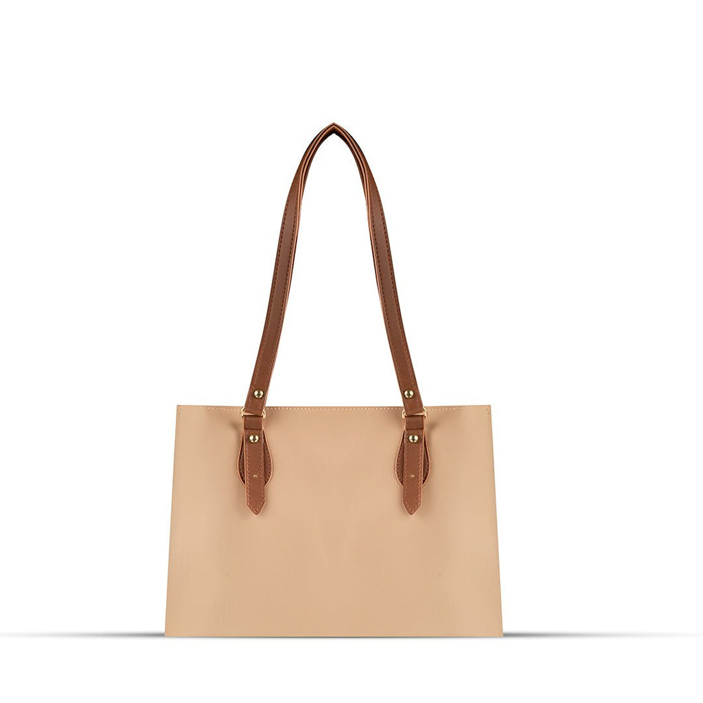 Arya Beige women's shoulder bag in beige by Bag X