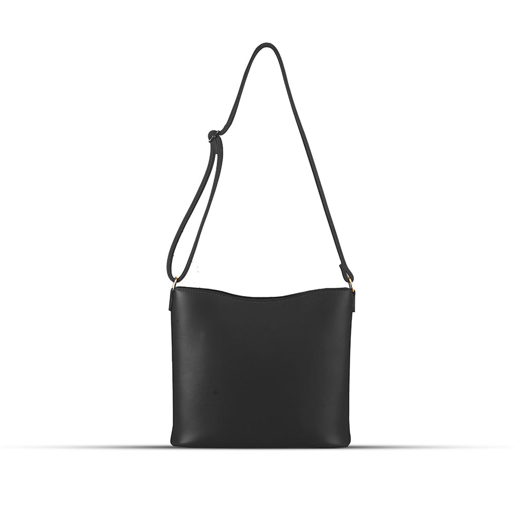 Coco Black women's crossbody bag in black by Bag X