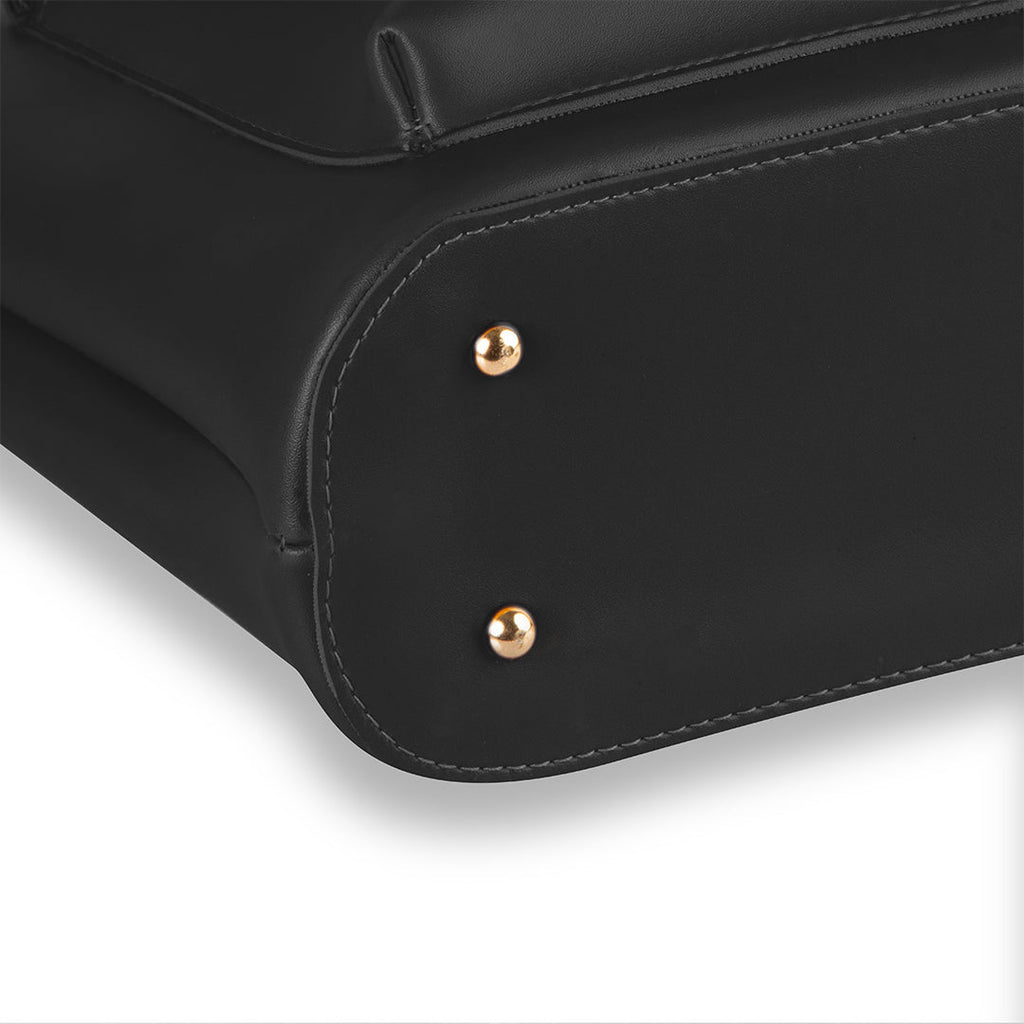 Coco Black women's crossbody bag in black by Bag X