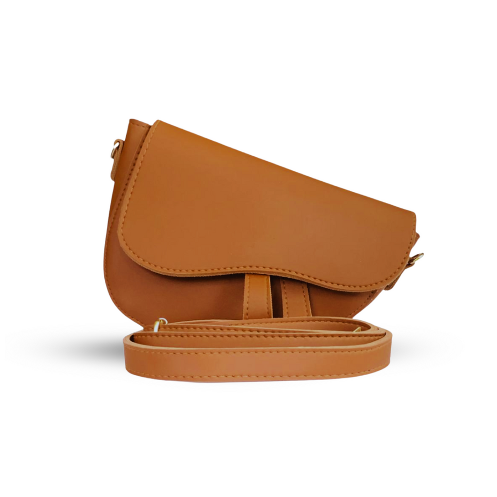 Lyra Brown - Leftover women's mini bag in brown by Bag X