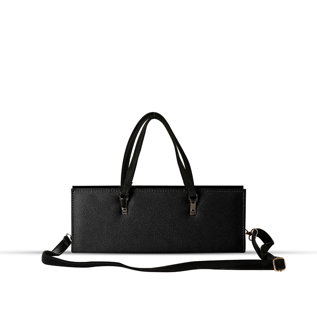 Selena Black women's shoulder bag in black by Bag X