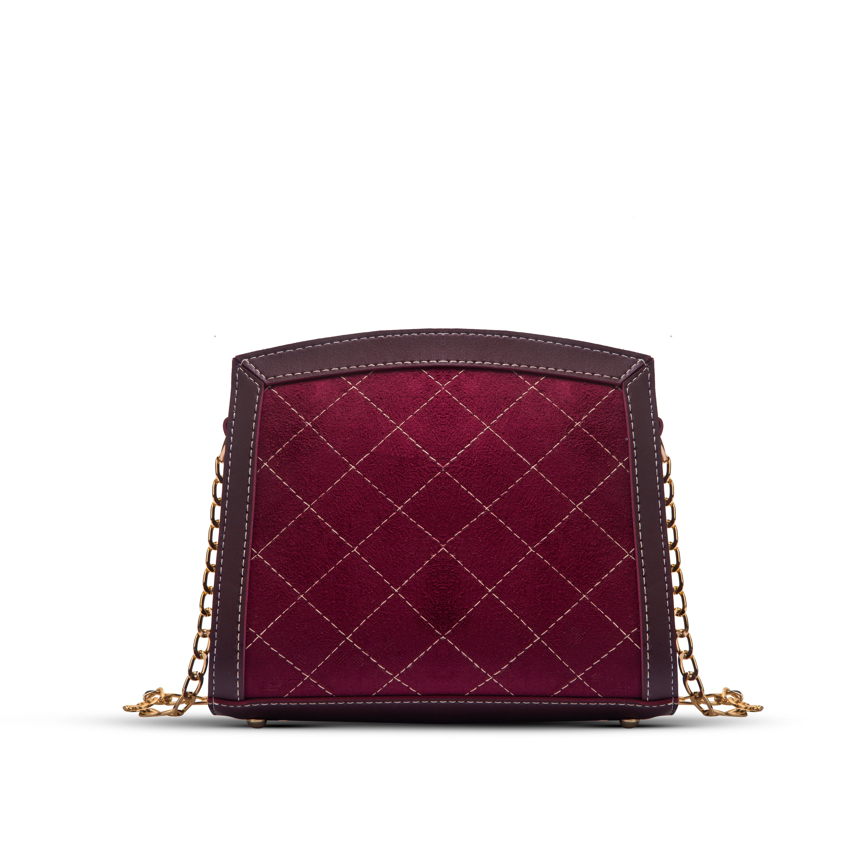 Sonic Maroon women's crossbody bag in maroon by Bag X