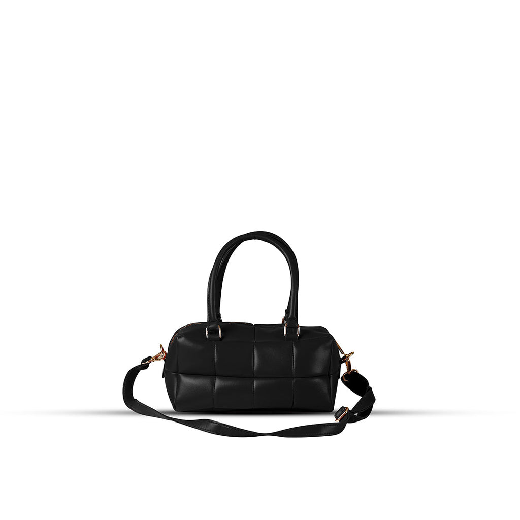 Meg Black women's satchel in black by Bag X